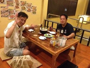 今夜は1時過ぎから