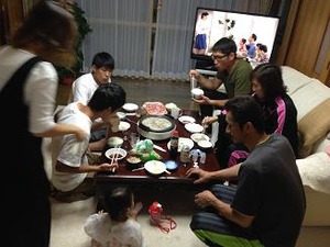 賑やかなK家