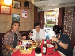 ランチはパスタ