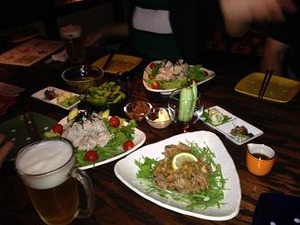 びぃど桜で晩餐会