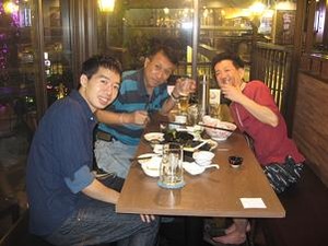 どんたくで晩餐