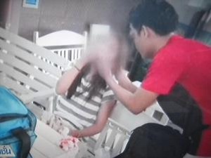 チン○噛んで逃げた美少女