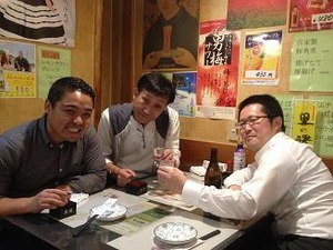 二軒目は昔N君が働いていた居酒屋で