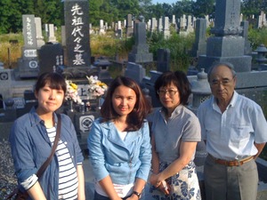 I氏の墓参り