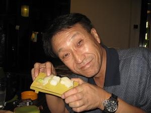 エンガワ寿司肴に呑む