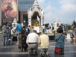 ガネーシャ像に願う