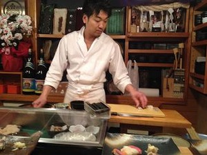帰国して2度目のお寿司