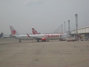 ライオンエアーで