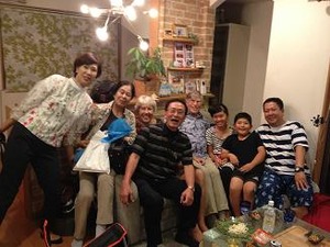 食後に妹の家に