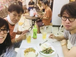 初日の晩飯は