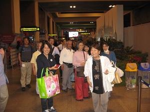 みんな元気に帰国