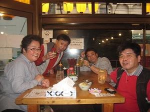 すっかり微酔い気分