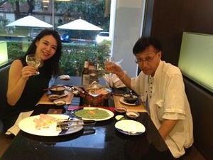 帰国前の晩餐