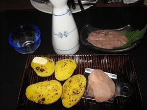 インカの目覚めにイカの塩辛が絶品