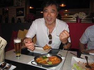 念願のパエリア