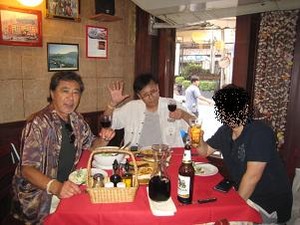 東京から来た愛泰家O氏とランチ