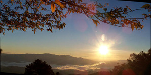 2149「山岳部の朝日」