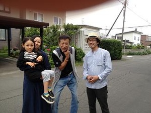 N氏の娘さん家族に会う