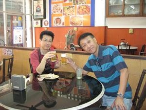 中華街でランチ