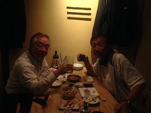 W氏と2人の晩餐会