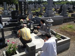 I家のお墓参り