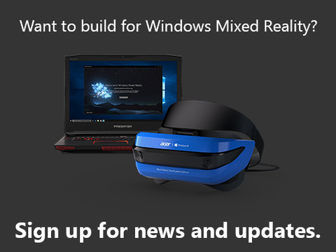 Sign-up-for-Windows-Mixed-Reality