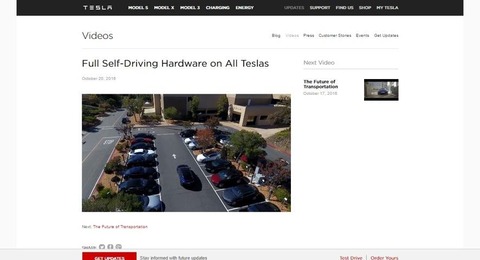 Full Self Driving Hardware on All Teslas Tesla