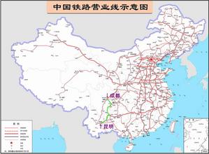 2005年 成都～昆明の新線、内六線をゆく 1 : 亜洲鉄道日記