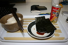 最近のお昼ご飯