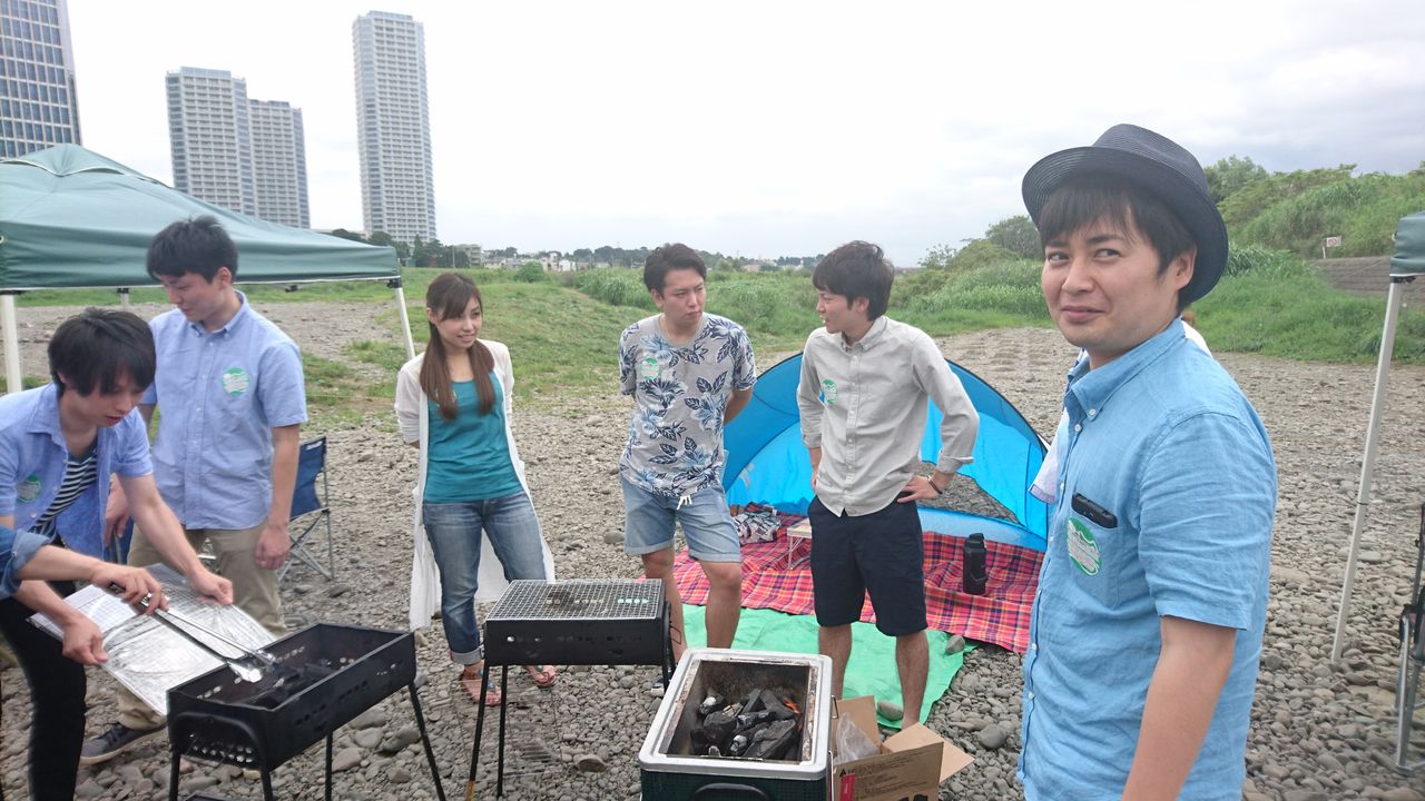 夏を楽しむＢＢＱ会の画像