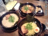 ラーメン3種