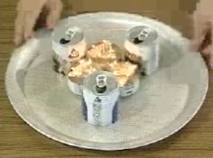 あき缶コンロ4
