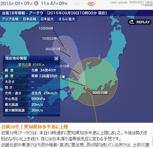 2015.09.09台風