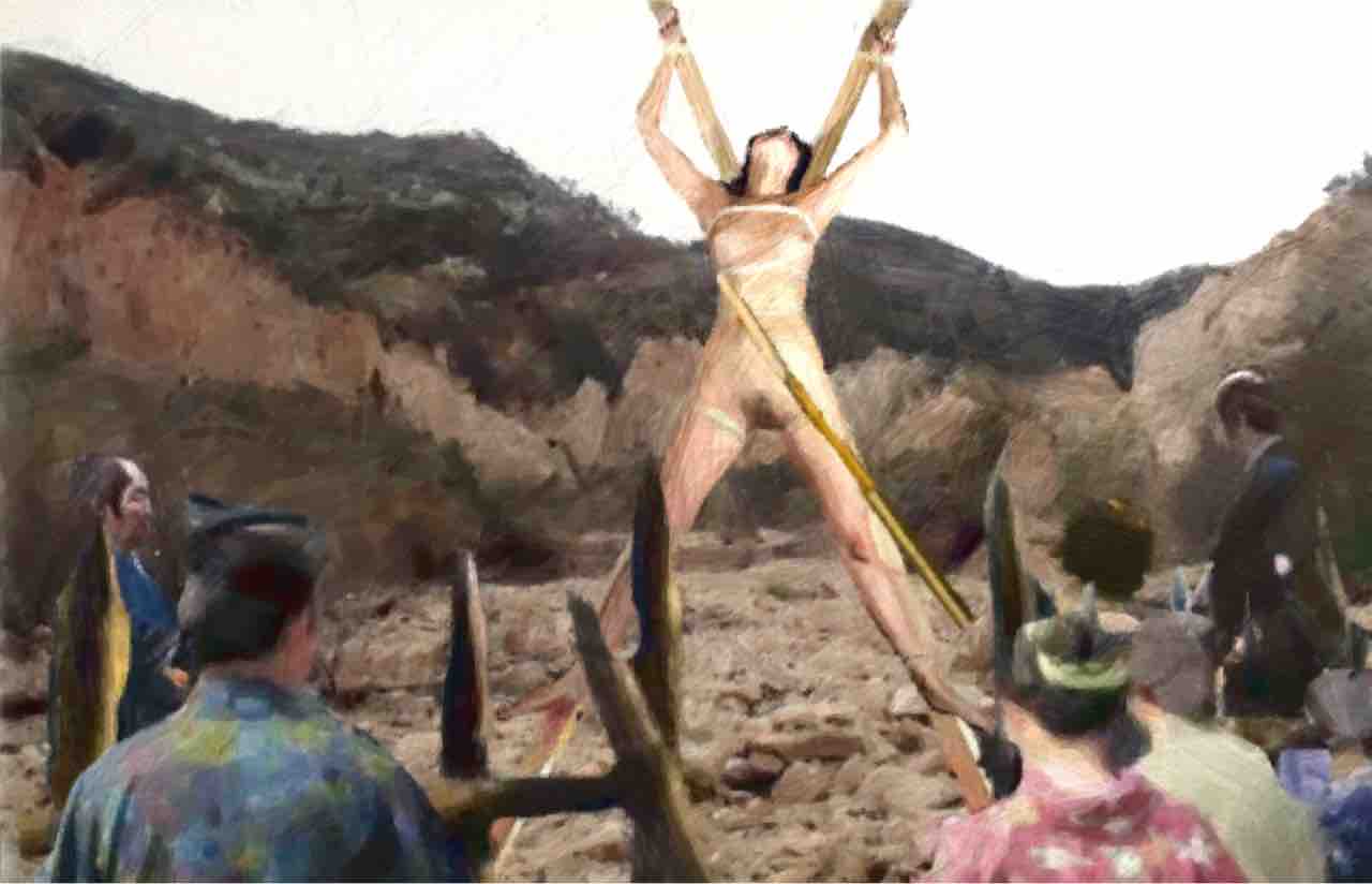  全裸女の串刺し刑          全裸女の串刺し刑江戸時代全裸女囚磔処刑投稿画像 0 | Hot Sex Picture