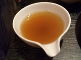 信濃神麺烈士洵名 スープ割り
