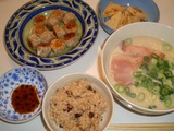 鹿児島黒豚ラーメン 晩ごはん