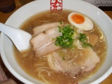 京都千丸しゃかりき 鯵煮干の豚骨のラーメン
