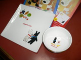 リサとカスパールのお皿と絵本