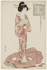 3 Utamaro_Izukura shi-ire no moyo muki