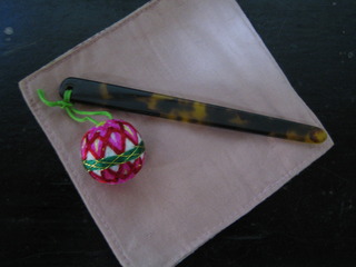 mari ball netsuke