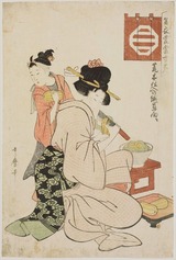 6 Utamaro_荒木仕入の織嶋向キ