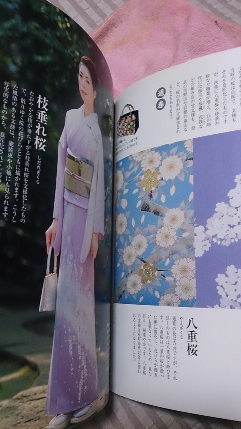 Sakura Kimono in Book