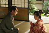 Atsuhime Showing Amulet to Nariakira