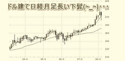 ドル建て日経
