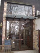 cafe door