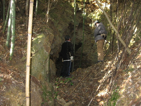 金山鉱山本坑