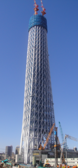 スカイツリー建設中