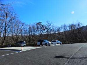 冬期閉鎖される八方道路