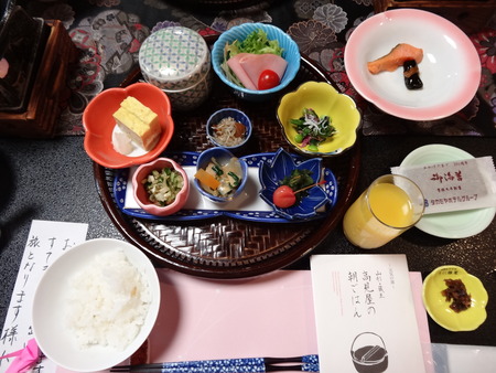 高見屋さんの朝食