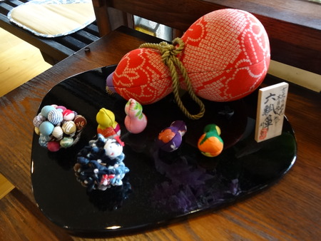 木目込みの瓢箪